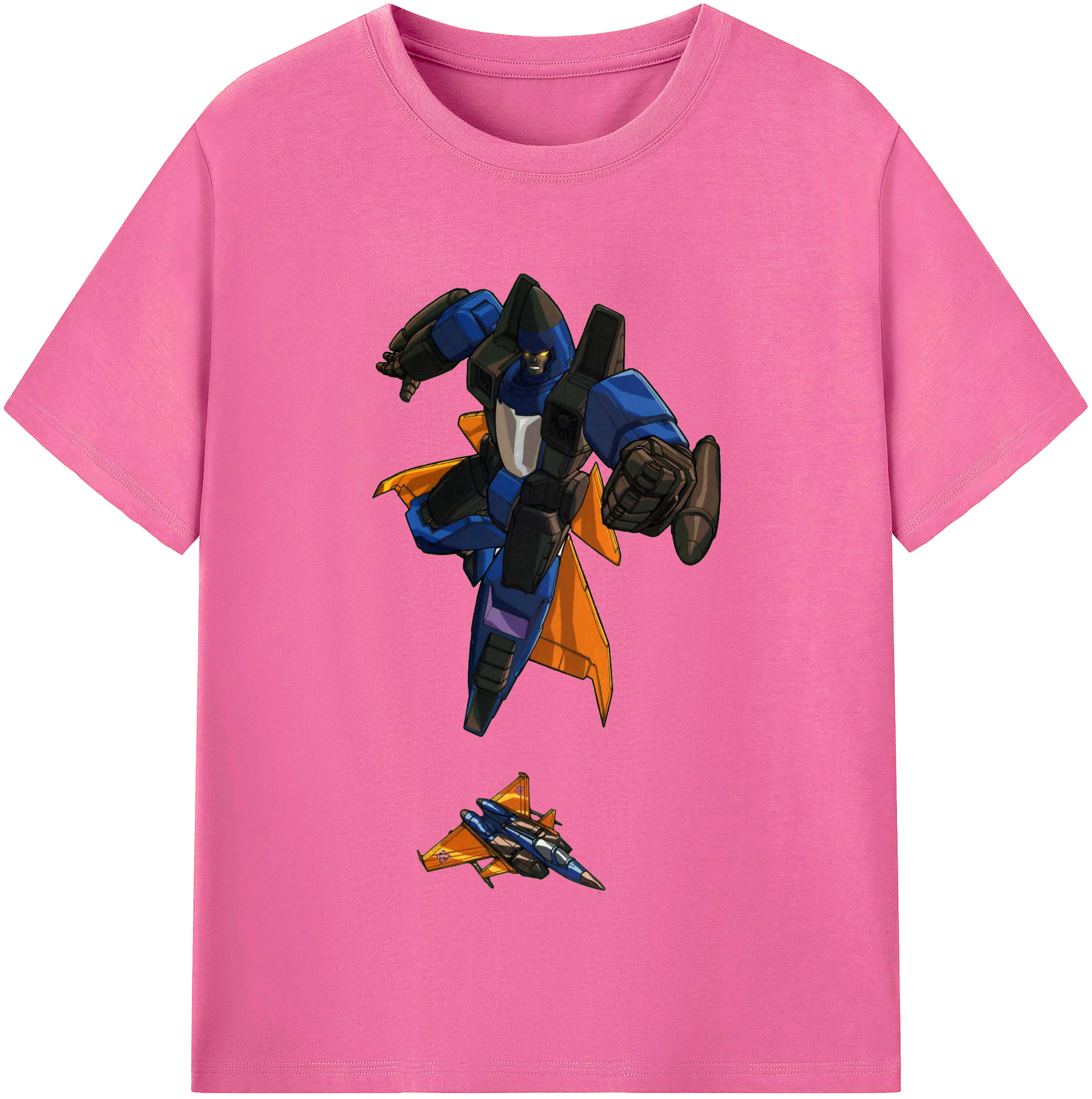 （画像用）  レディースカジュアルプリントTシャツ（綿100％）